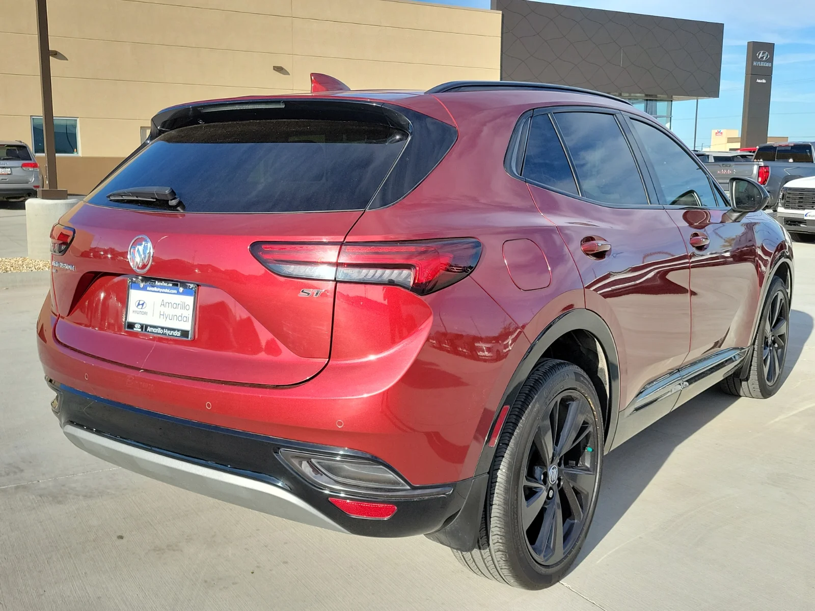 Used 2023 Red Buick Preferred AWD image 3
