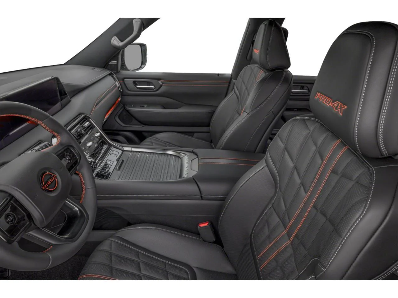 New 2026 Aspen White TriCoat / Super Black Two-tone Nissan PRO-4X® image 13