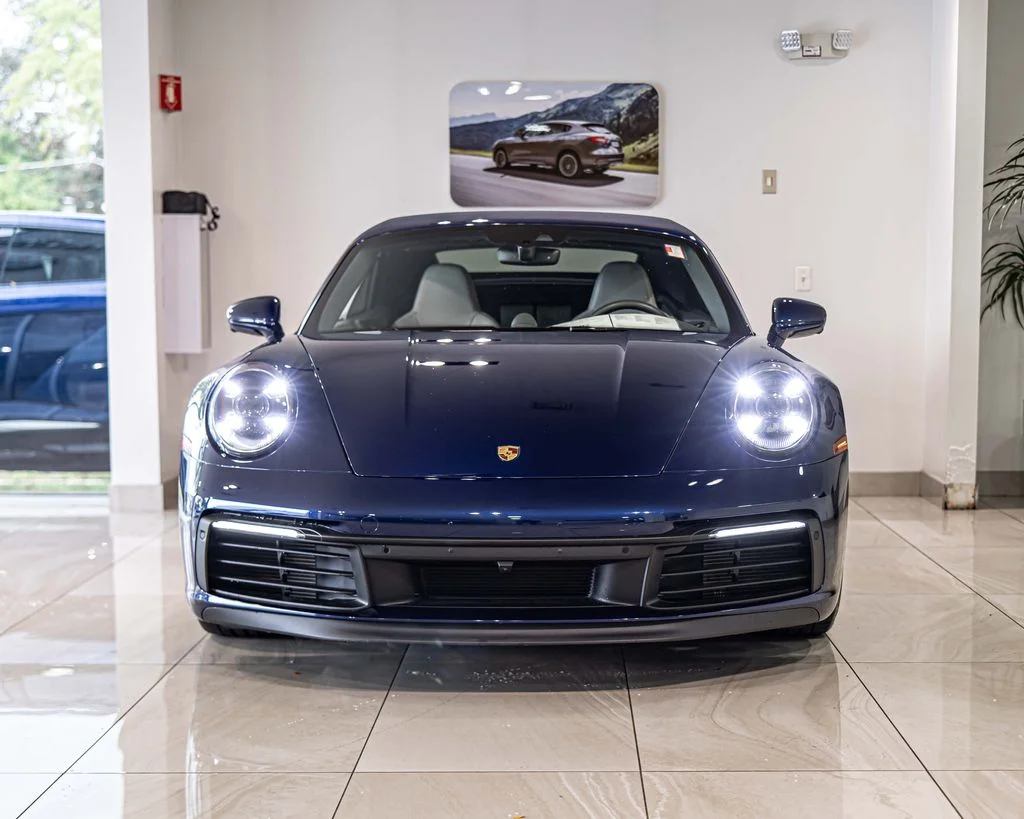 Used 2024 Blue Porsche Carrera 4S image 2