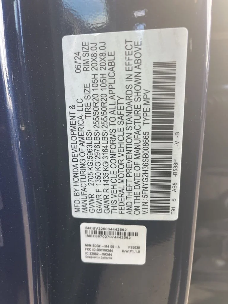 Used 2025 Blue Honda Sport image 28