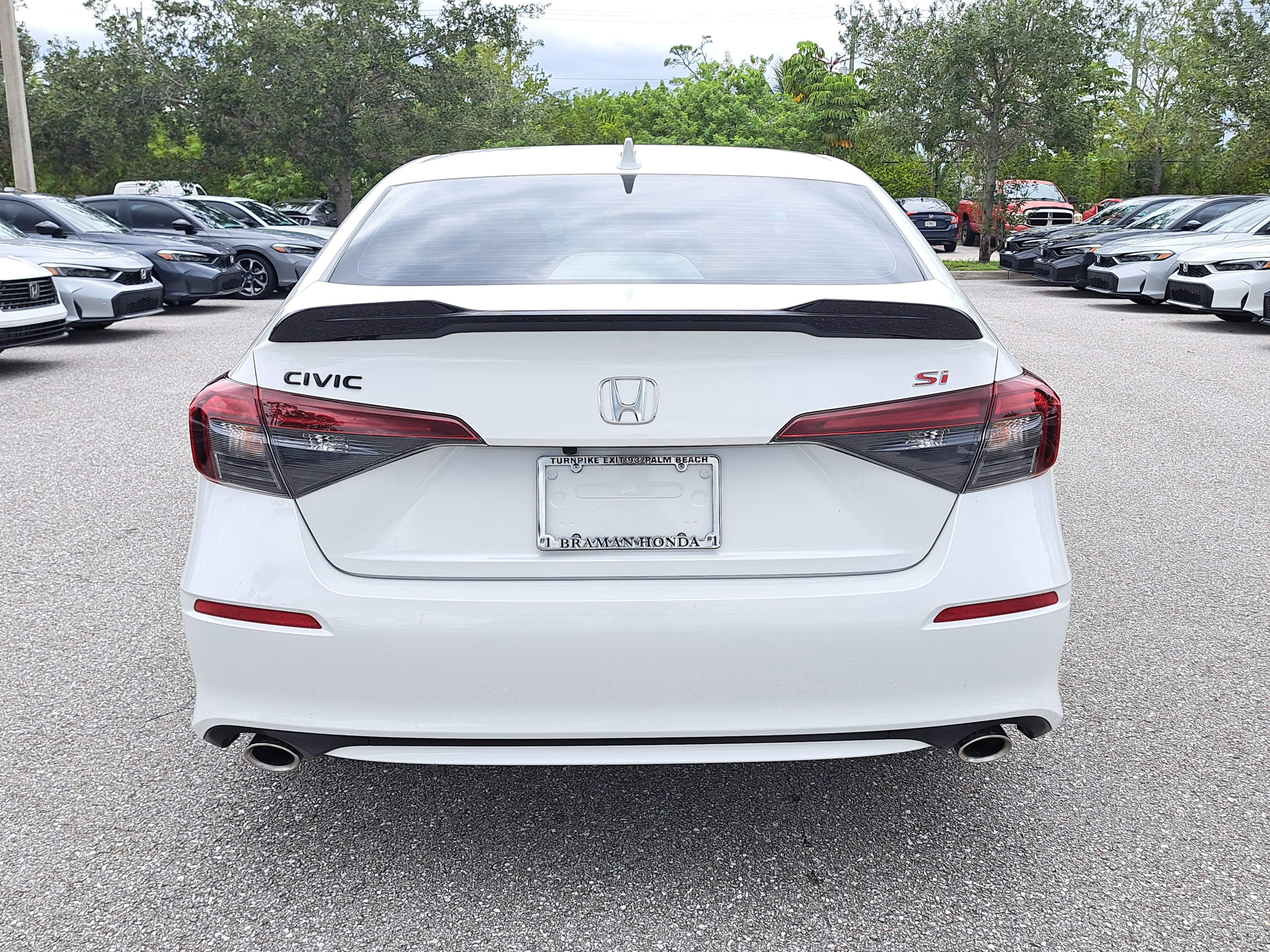 New 2026 Platinum White Pearl Honda SI image 5