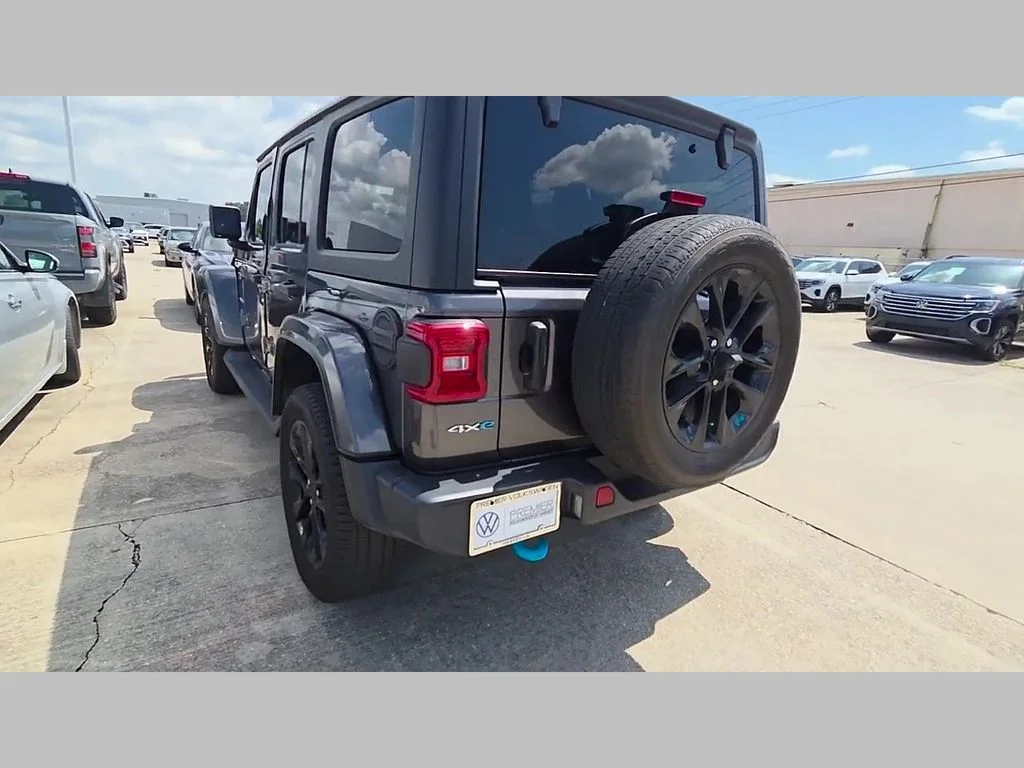 Certified Used 2022 Gray Jeep Unlimited Sahara 4xe image 38