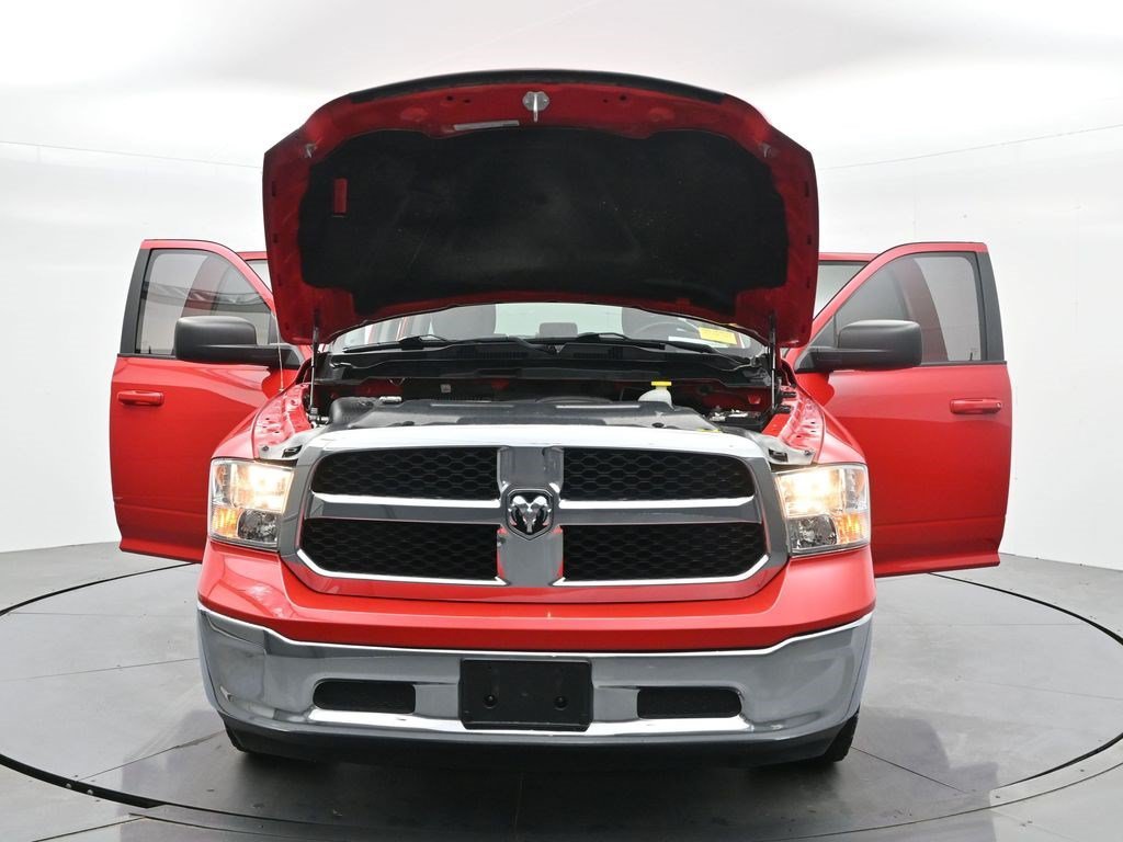 Used 2021 Flame Red Clearcoat Ram SLT image 34