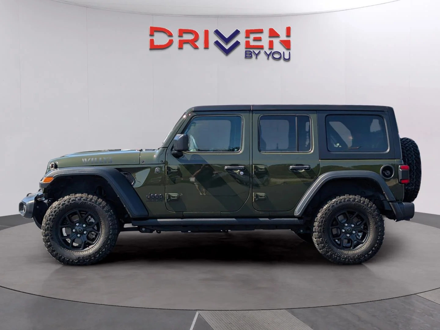 Used 2024 Sarge Green Clearcoat Jeep Willys image 2