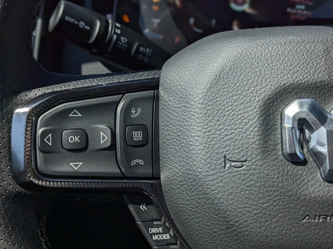 New 2026 Black RAM Sport - - 4x4 - Dual?Pane Panoramic Sunroof - Steel Sport Hood - Trailer Brake Control & More! image 16