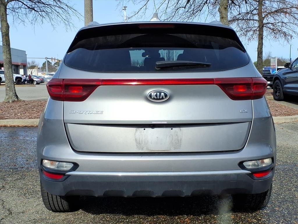 Used 2021 Sparkling Silver Kia EX image 5