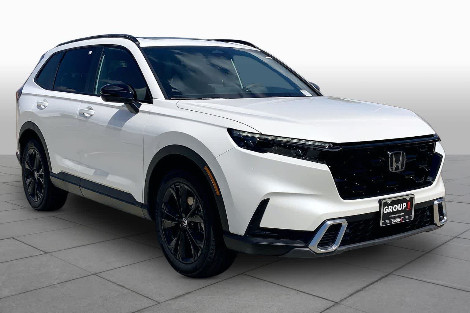 New 2027 Platinum White Pearl Honda Sport Touring Hybrid AWD image 2