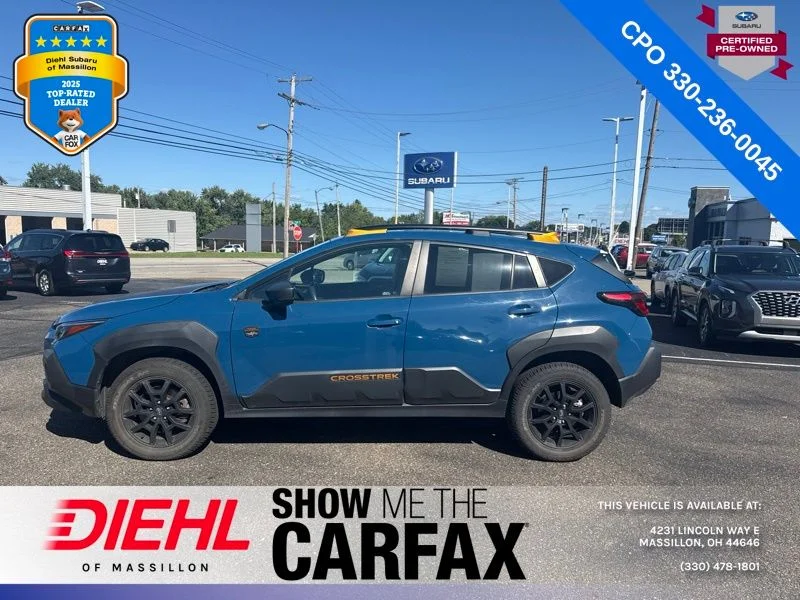 Used 2024 Blue Subaru Wilderness image 4