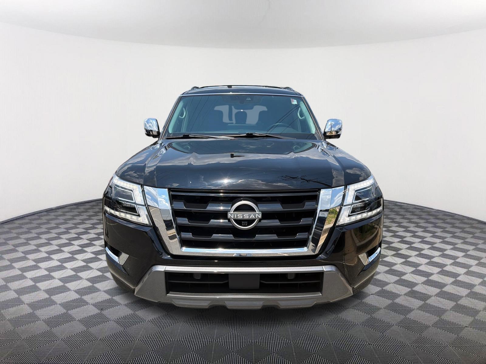 Used 2024 Super Black Nissan Platinum image 2