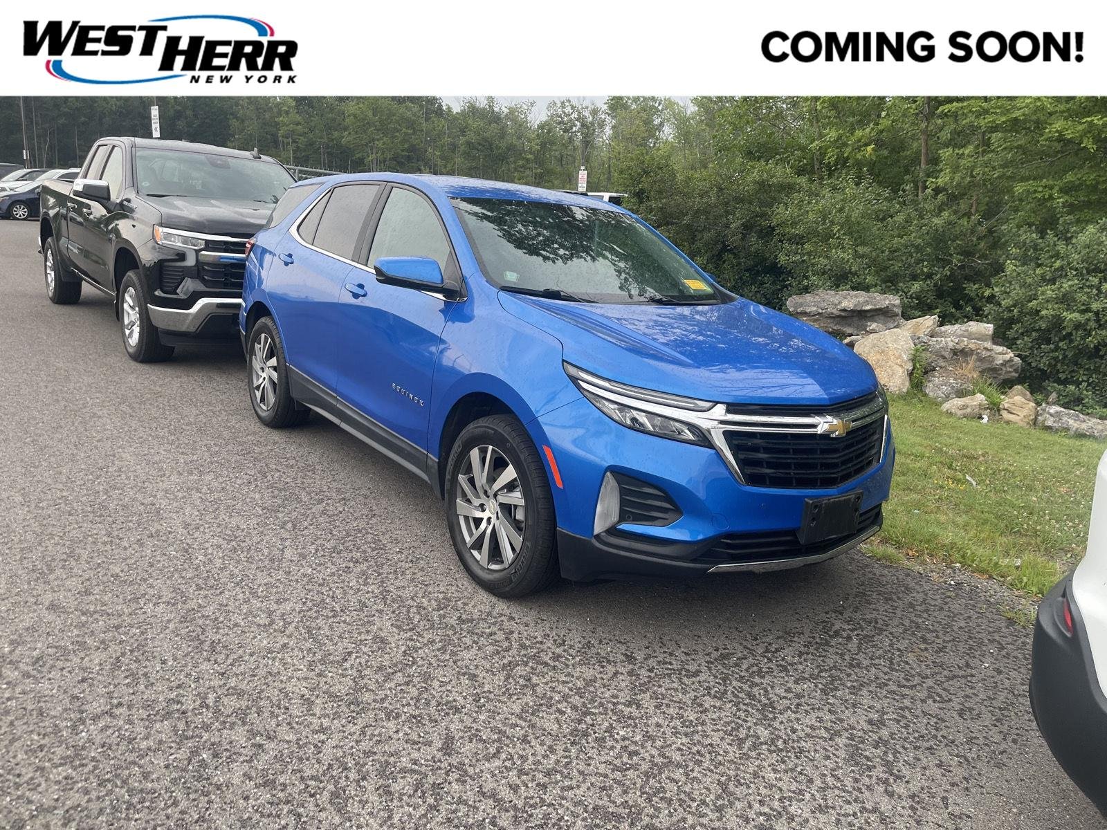 Used 2024 Riptide Blue Metallic Chevrolet LT image 1