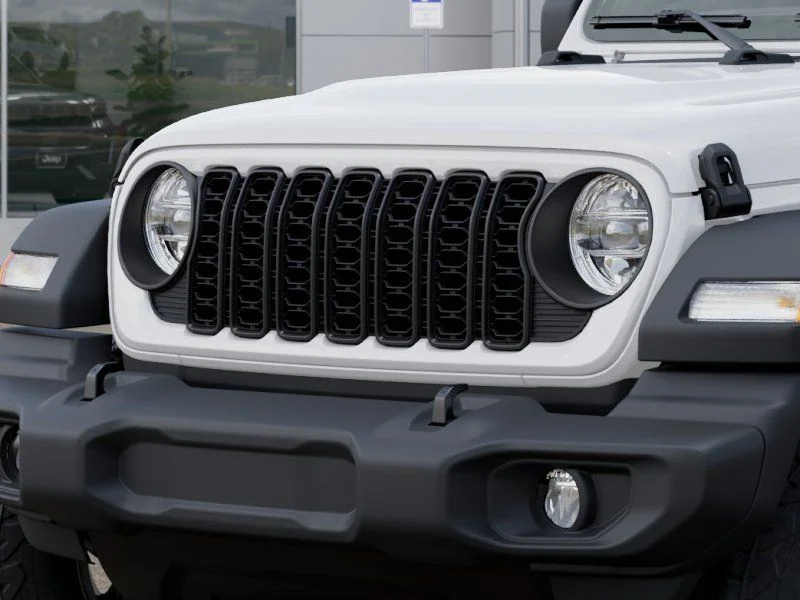 New 2026 Bright White Clearcoat Jeep Sport S image 11