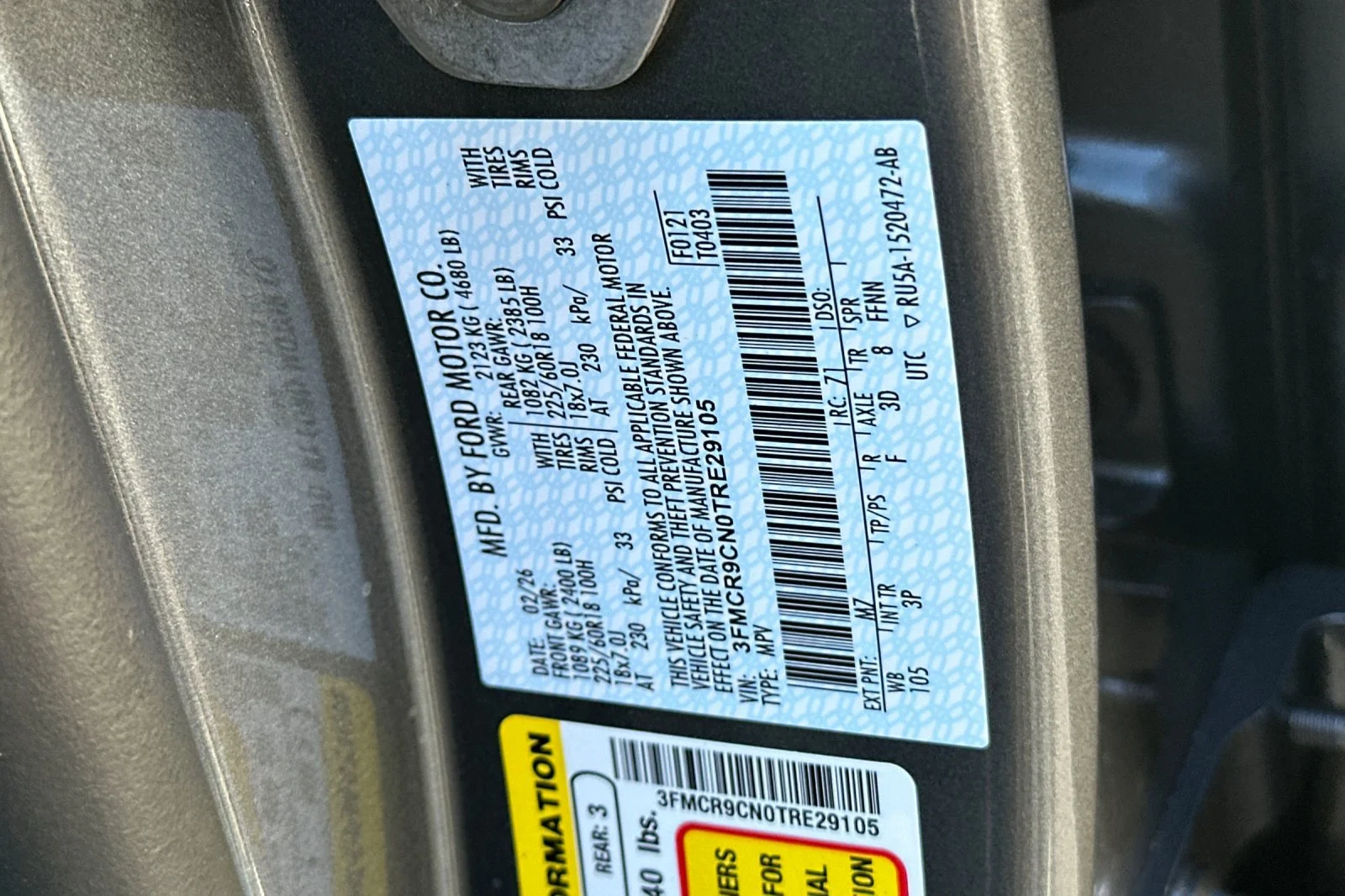 New 2026 Gray Ford Outer Banks image 28