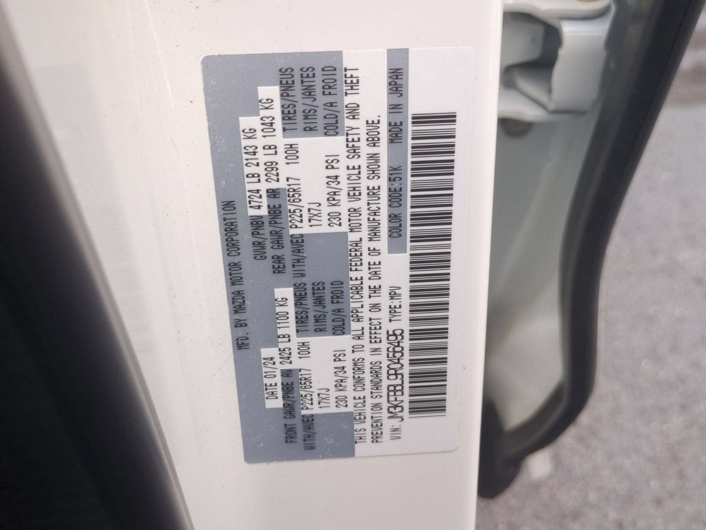 Certified Used 2024 White Mazda 2.5 S Select Package image 9