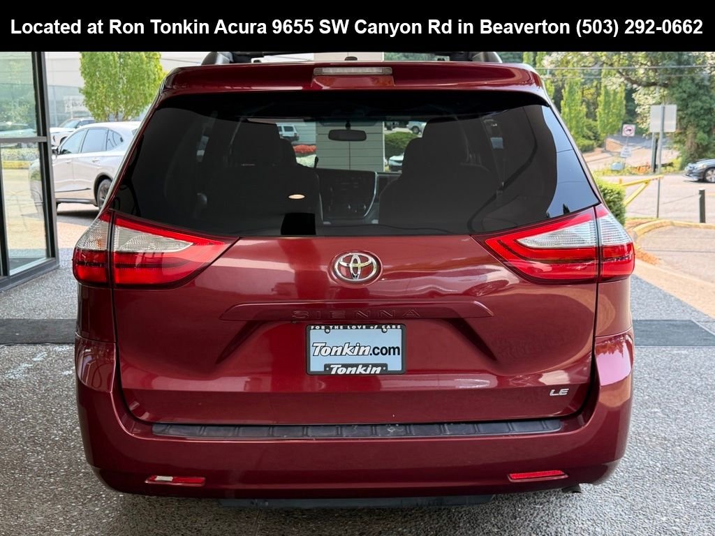 Used 2017 Salsa Red Pearl Toyota LE image 6