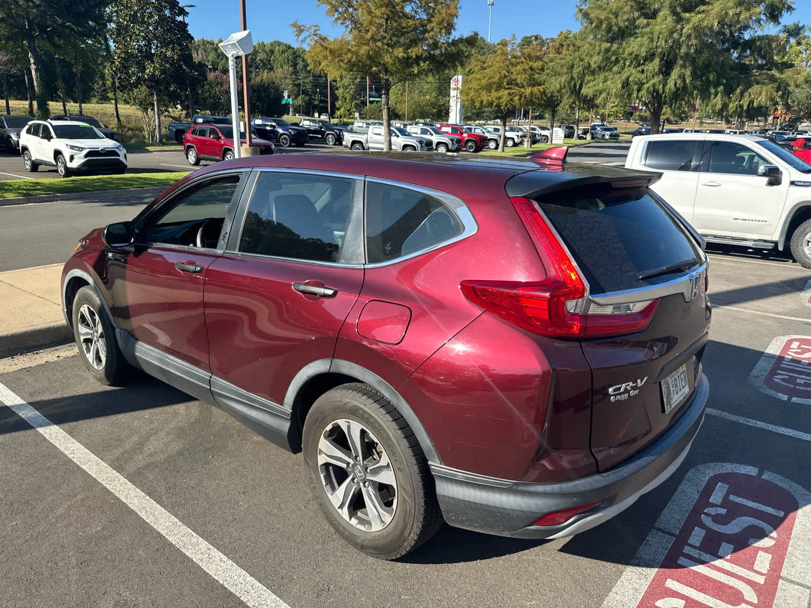 Used 2017 Basque Red Pearl II Honda LX image 3