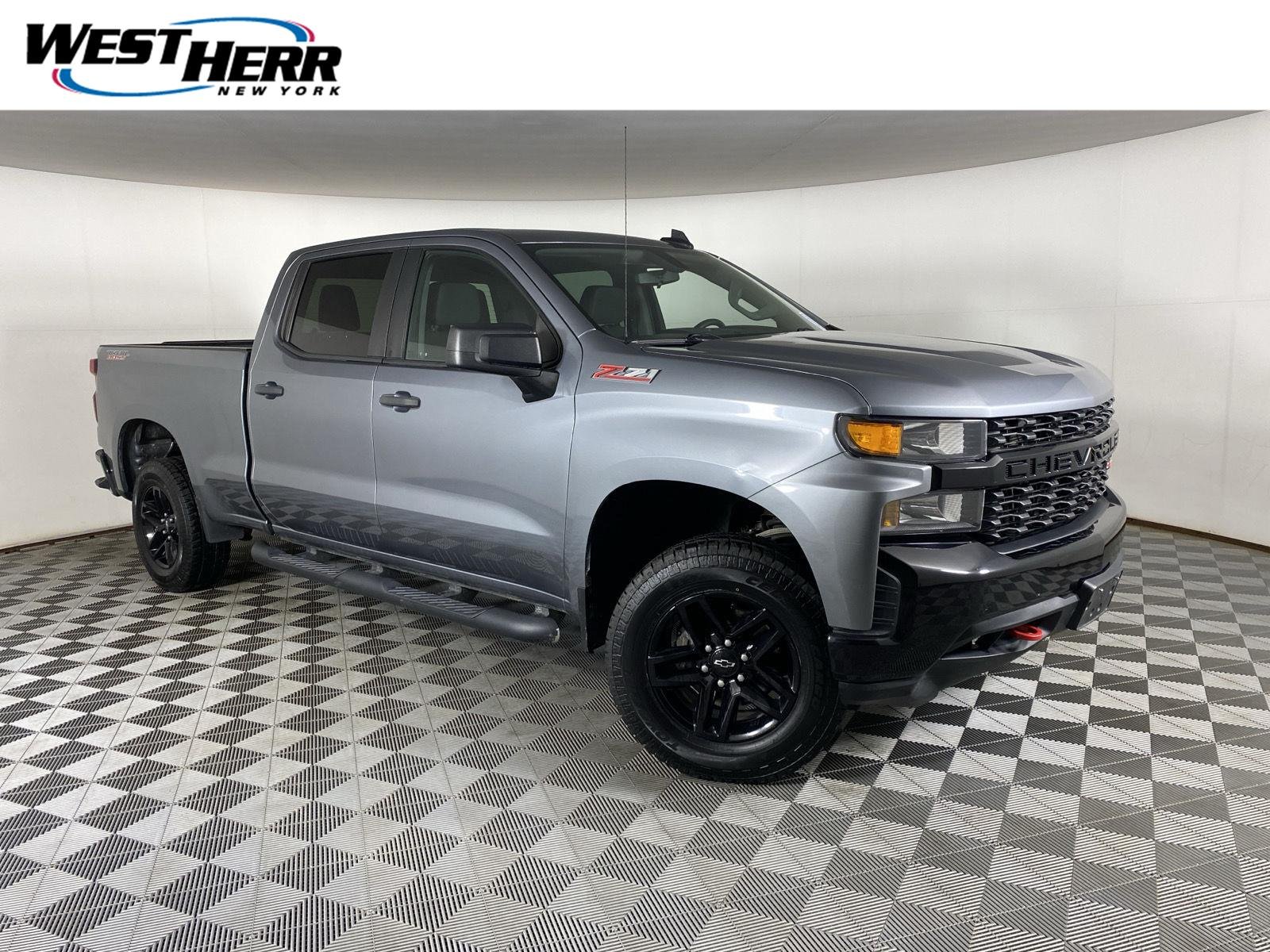 Used 2019 Satin Steel Metallic Chevrolet Custom Trail Boss image 1