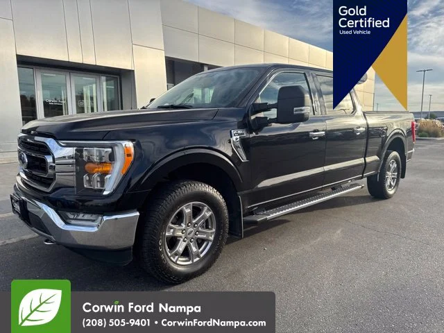 Used 2021 Black Ford XLT image 3