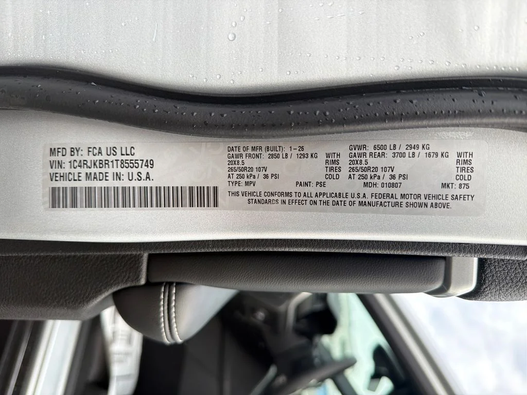 New 2026 Silver Jeep Limited image 30