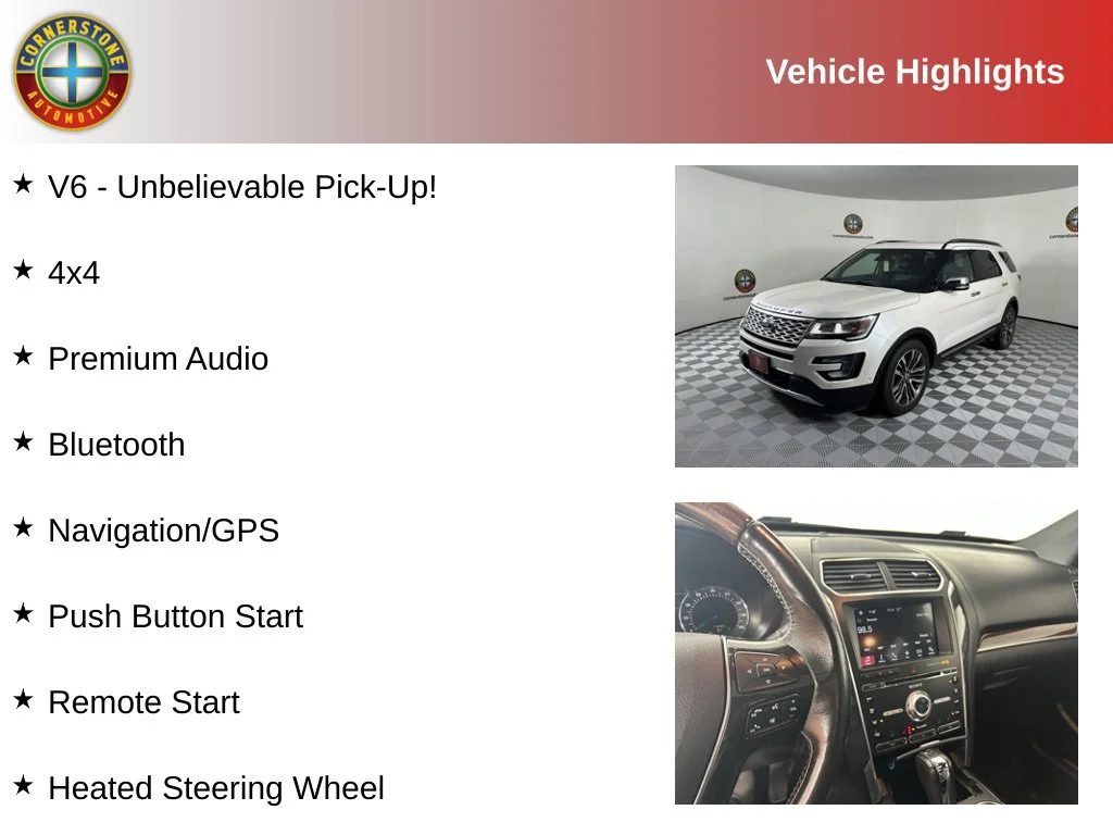 Used 2017 White Ford Platinum image 2