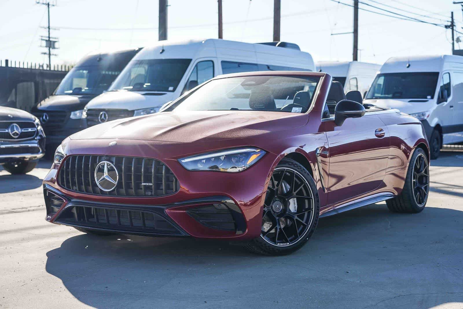 New 2026 MANUFAKTUR Patagonia Red Metallic Mercedes-Benz AMG® CLE 53 image 1