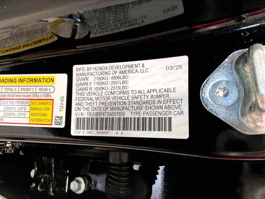 Used 2025 Black Acura Technology Package image 35