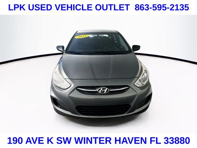 Used 2015 Hyundai Accent GS with VIN KMHCT5AE8FU199730 for sale in Winter Haven, FL