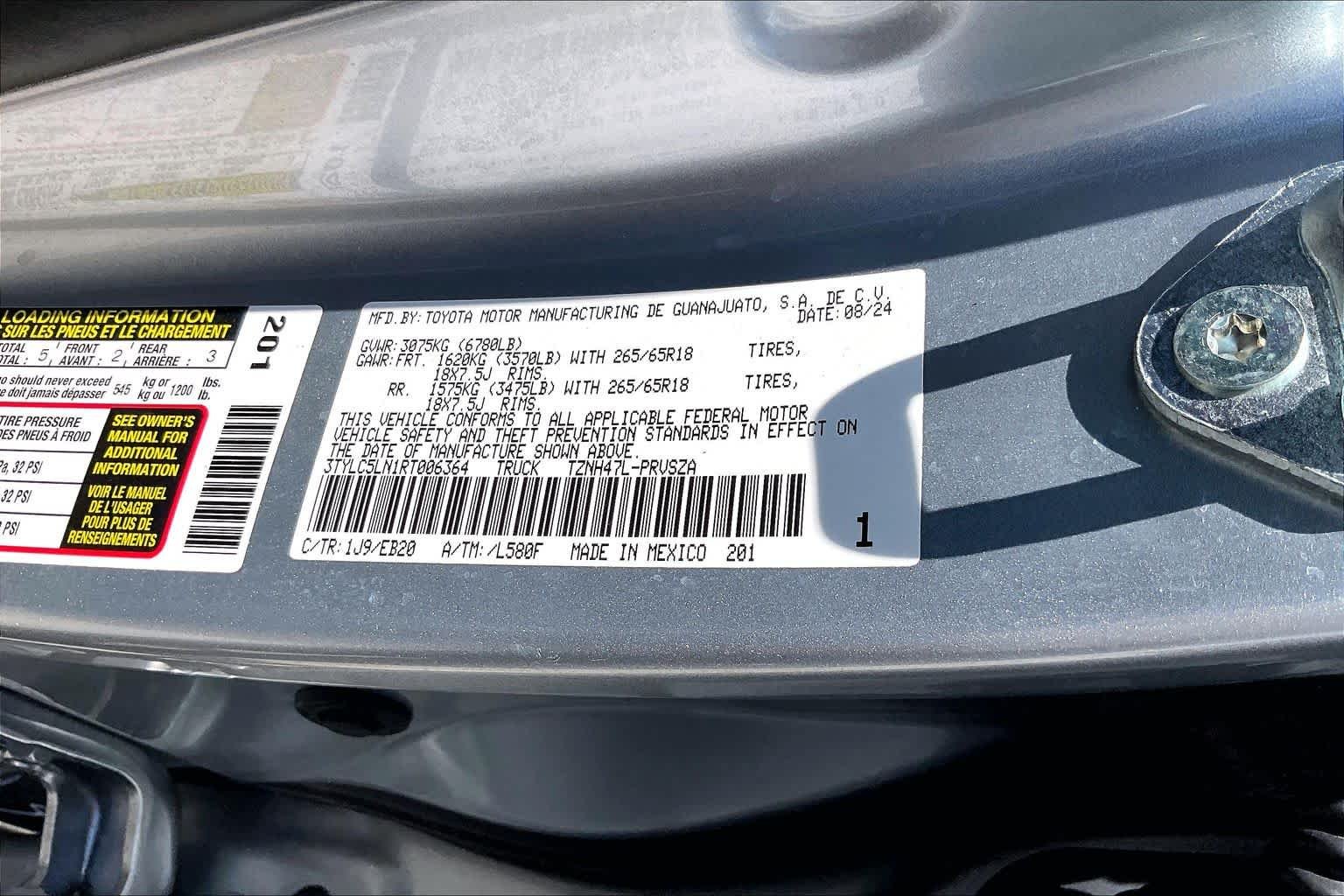 Used 2024 Celestial Silver Metallic Toyota Limited Hybrid image 34
