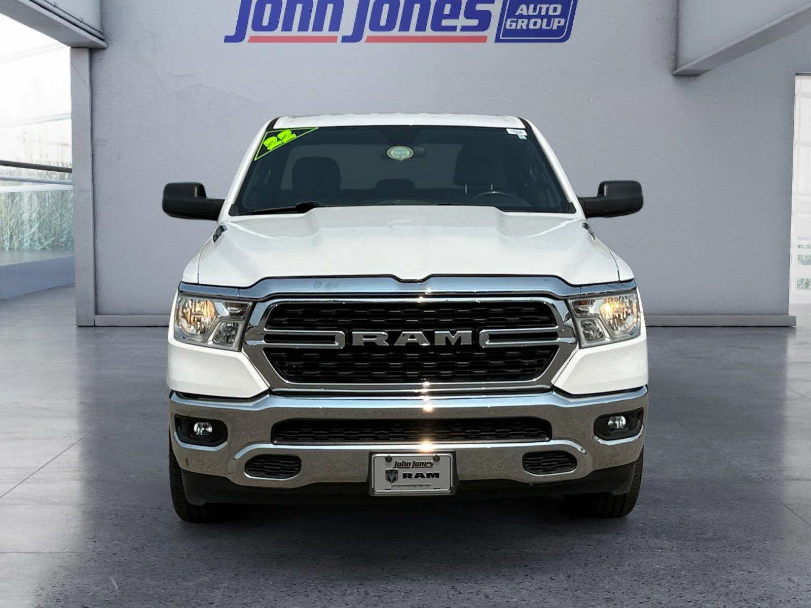Used 2022 Bright White Clearcoat Ram Lone Star image 8