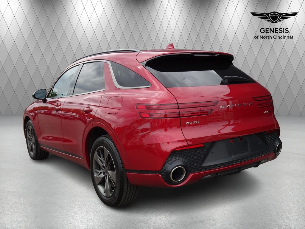 Certified Used 2025 Red Genesis 3.5T Sport image 3