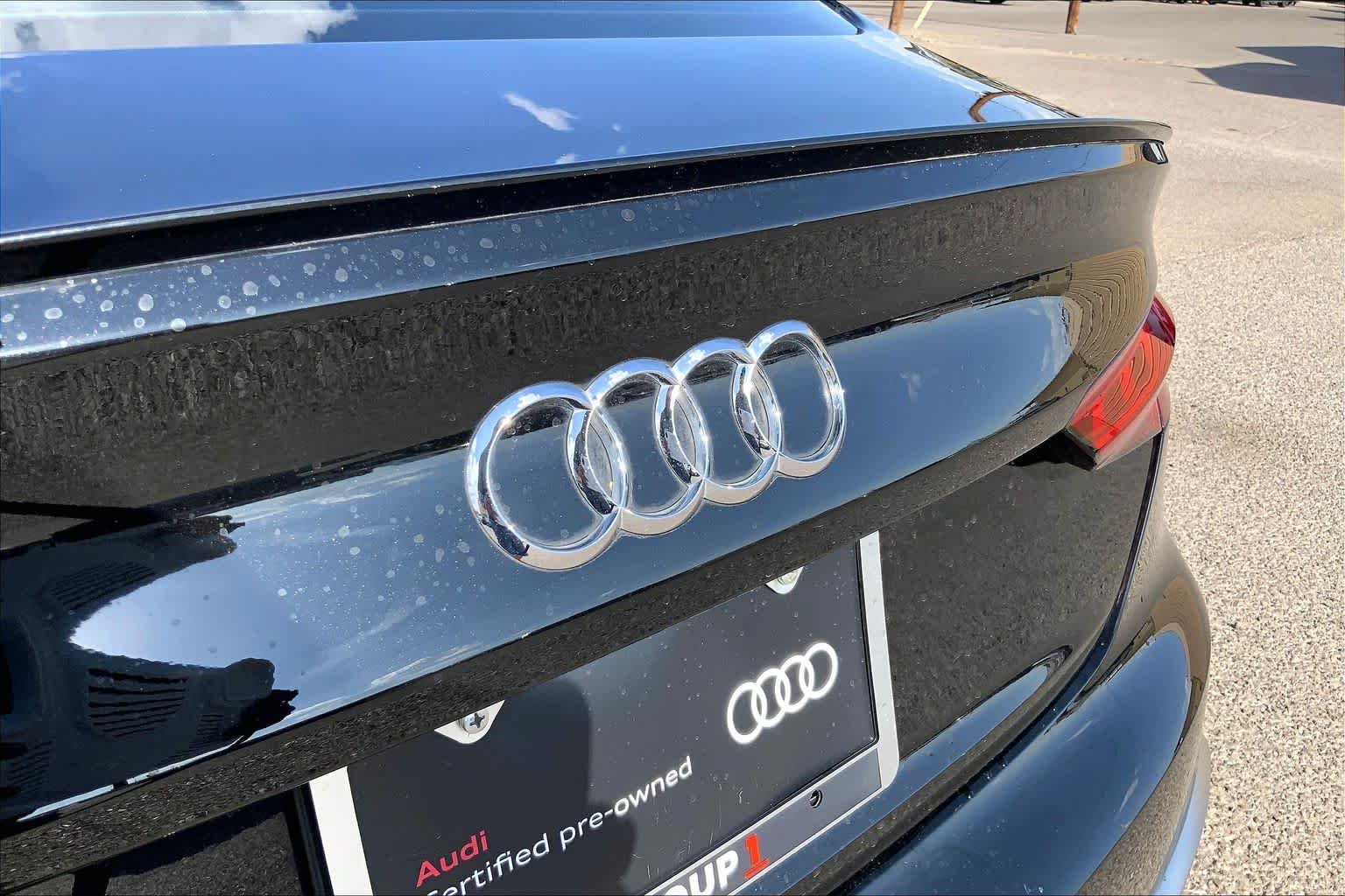 Used 2024 Mythos Black Metallic Audi Premium Plus image 10