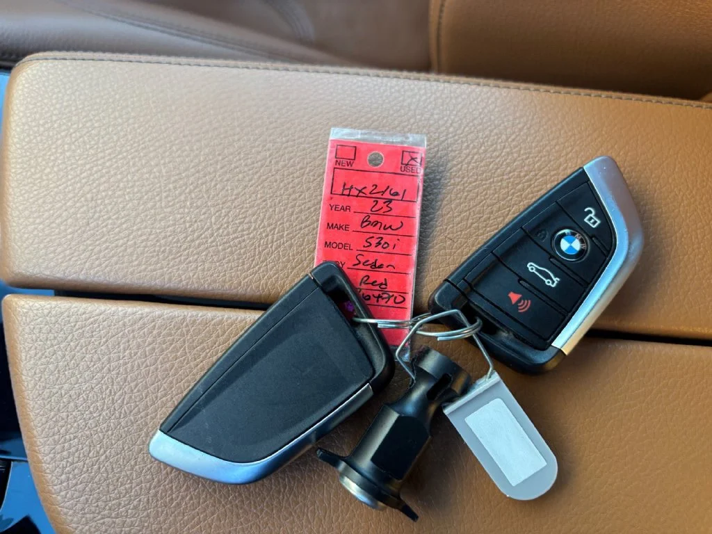 Used 2023 Red BMW 530i image 35