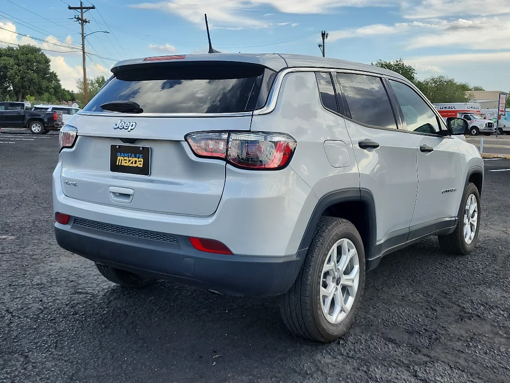 Used 2025 Silver Zynith Metallic Clearcoat Jeep Sport image 6