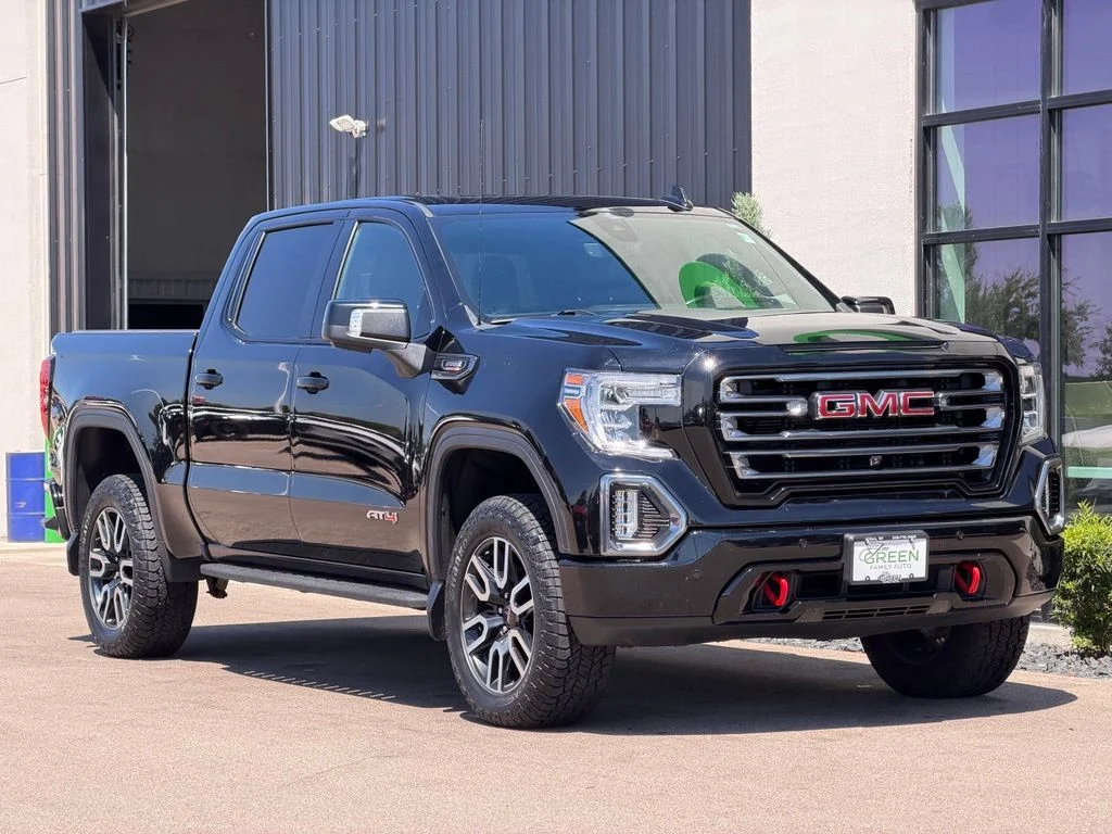 Used 2021 Black GMC AT4 image 4