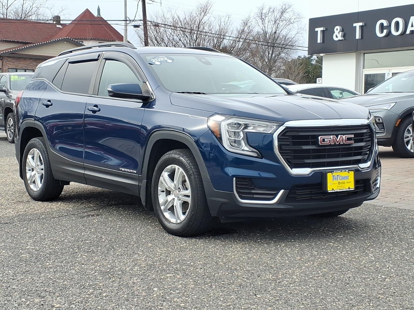 Certified 2022 GMC Terrain SLE with VIN 3GKALTEV8NL126025 for sale in Manasquan, NJ