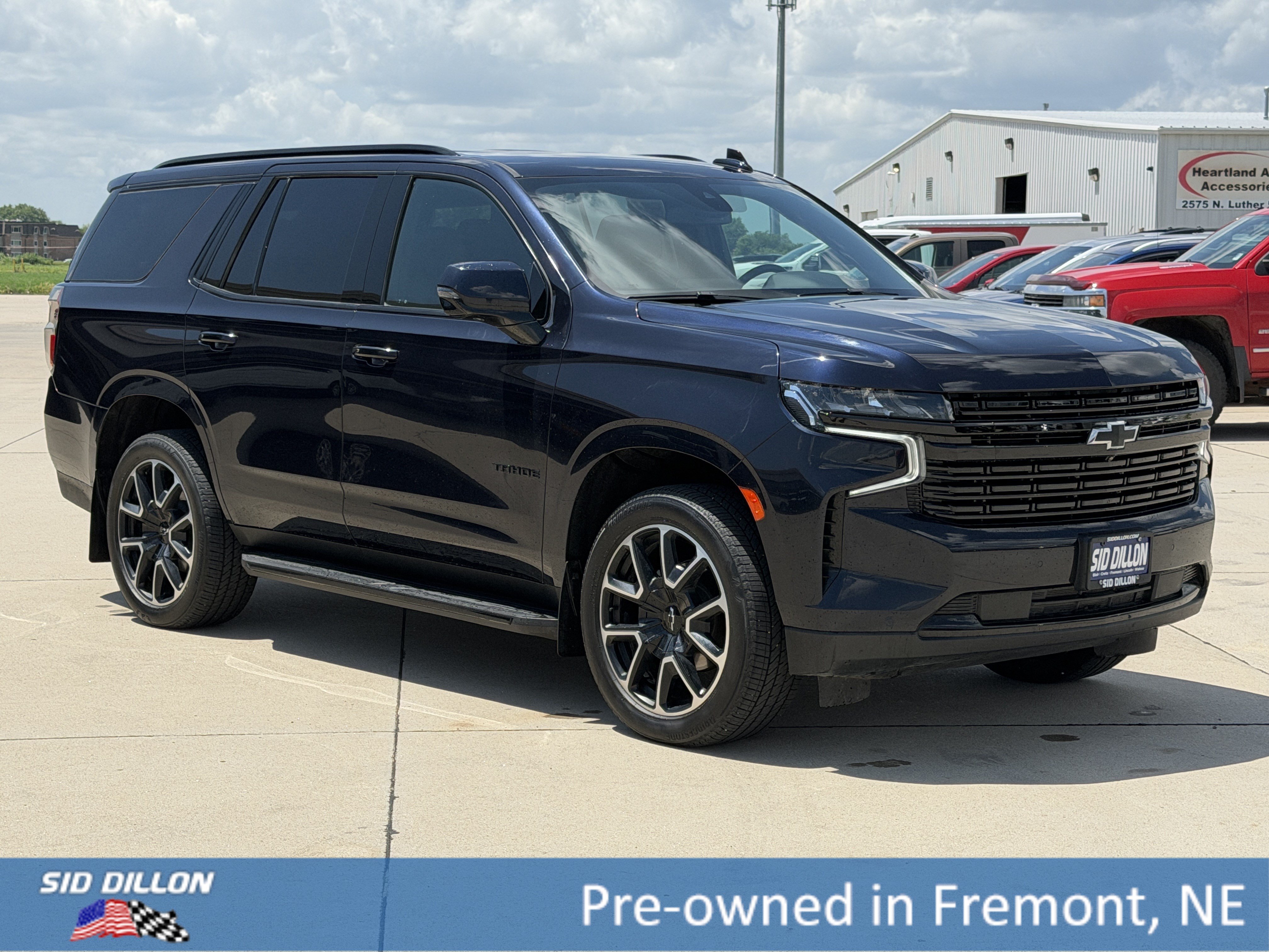 Used 2022 Midnight Blue Metallic Chevrolet RST image 2