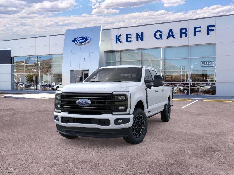 New 2026 Star White Metallic Tri-Coat Ford Platinum image 2