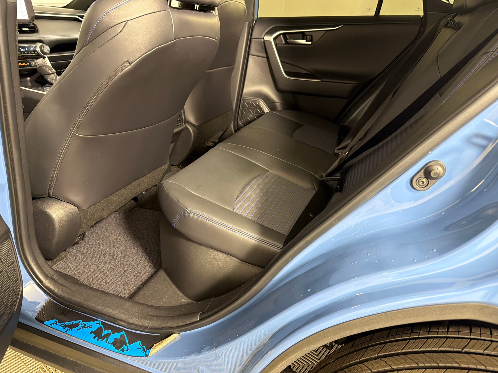 Used 2024 Cavalry Blue/Midnight Black Metallic Toyota Hybrid XSE image 23