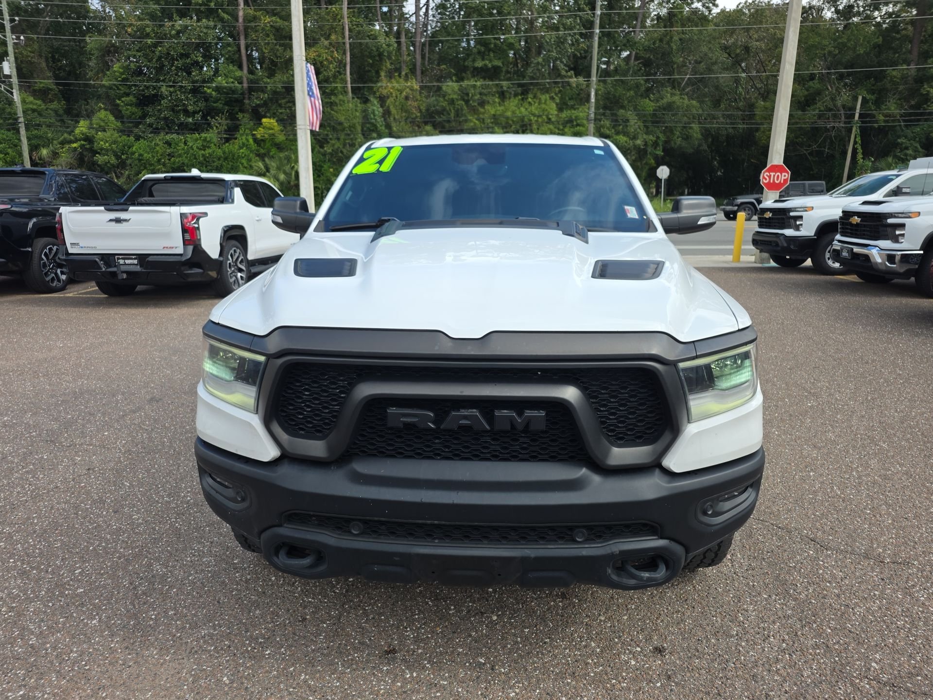 Used 2021 White Ram Rebel image 11