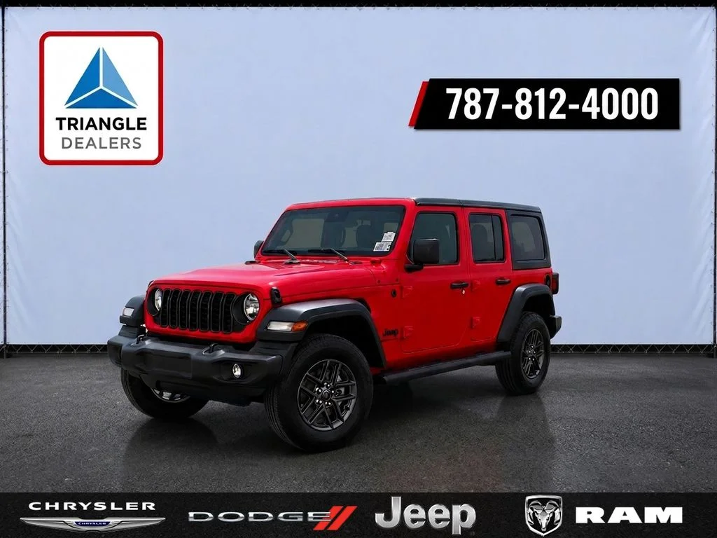 New 2026 Red Jeep Sport S image 1