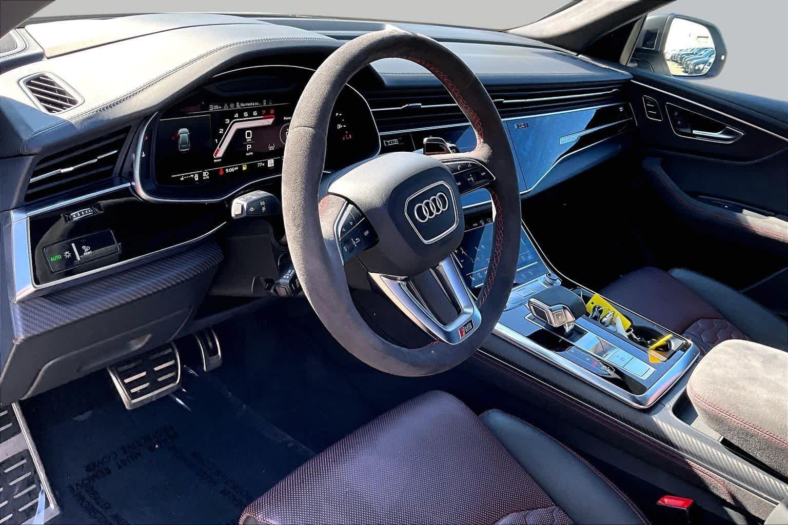 Used 2025 Mythos Black Metallic Audi performance image 18