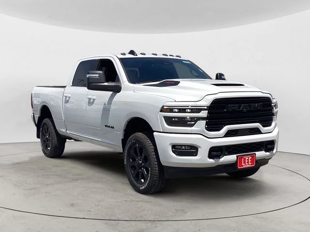 New 2026 Bright White Clearcoat Ram LARAMIE CREW CAB 4X4 6
