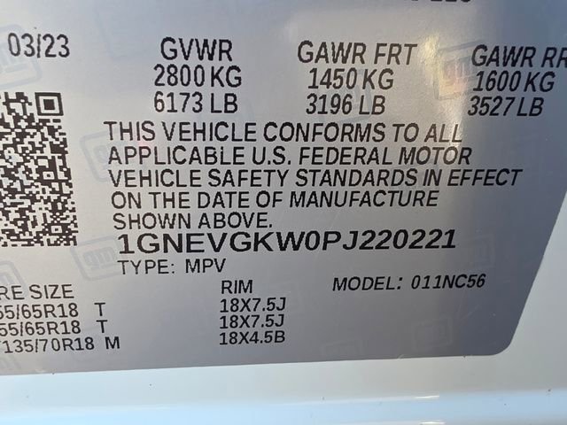 2023 Chevrolet Traverse 1LT - Photo 37