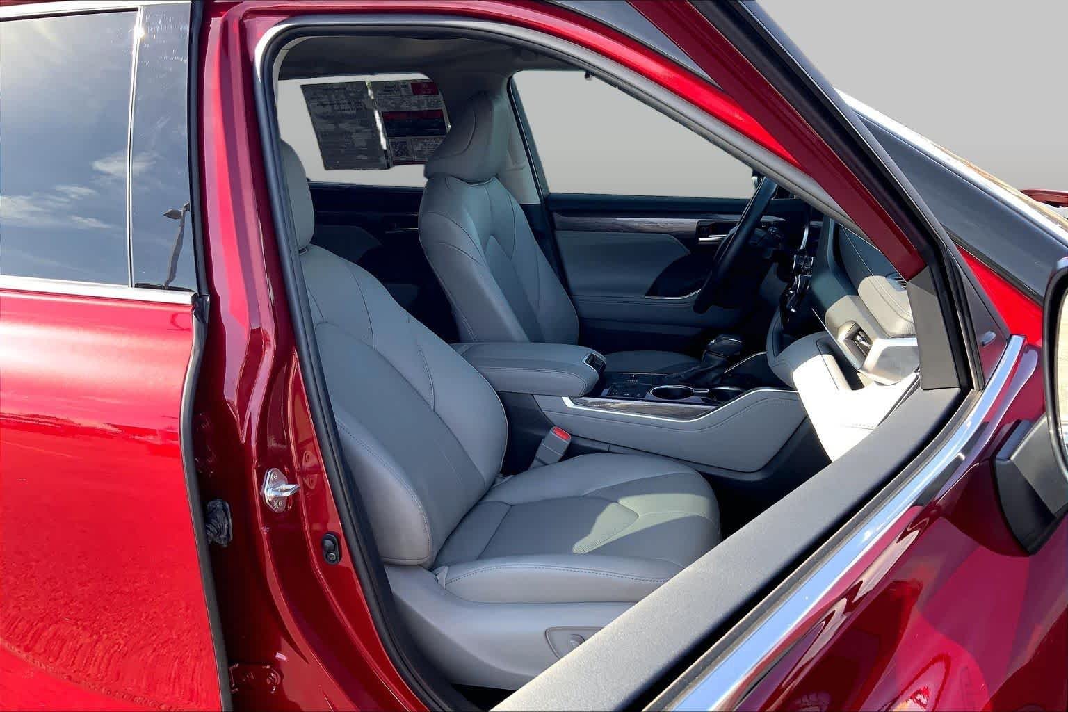 Used 2024 Ruby Flare Pearl Toyota Hybrid Limited image 9