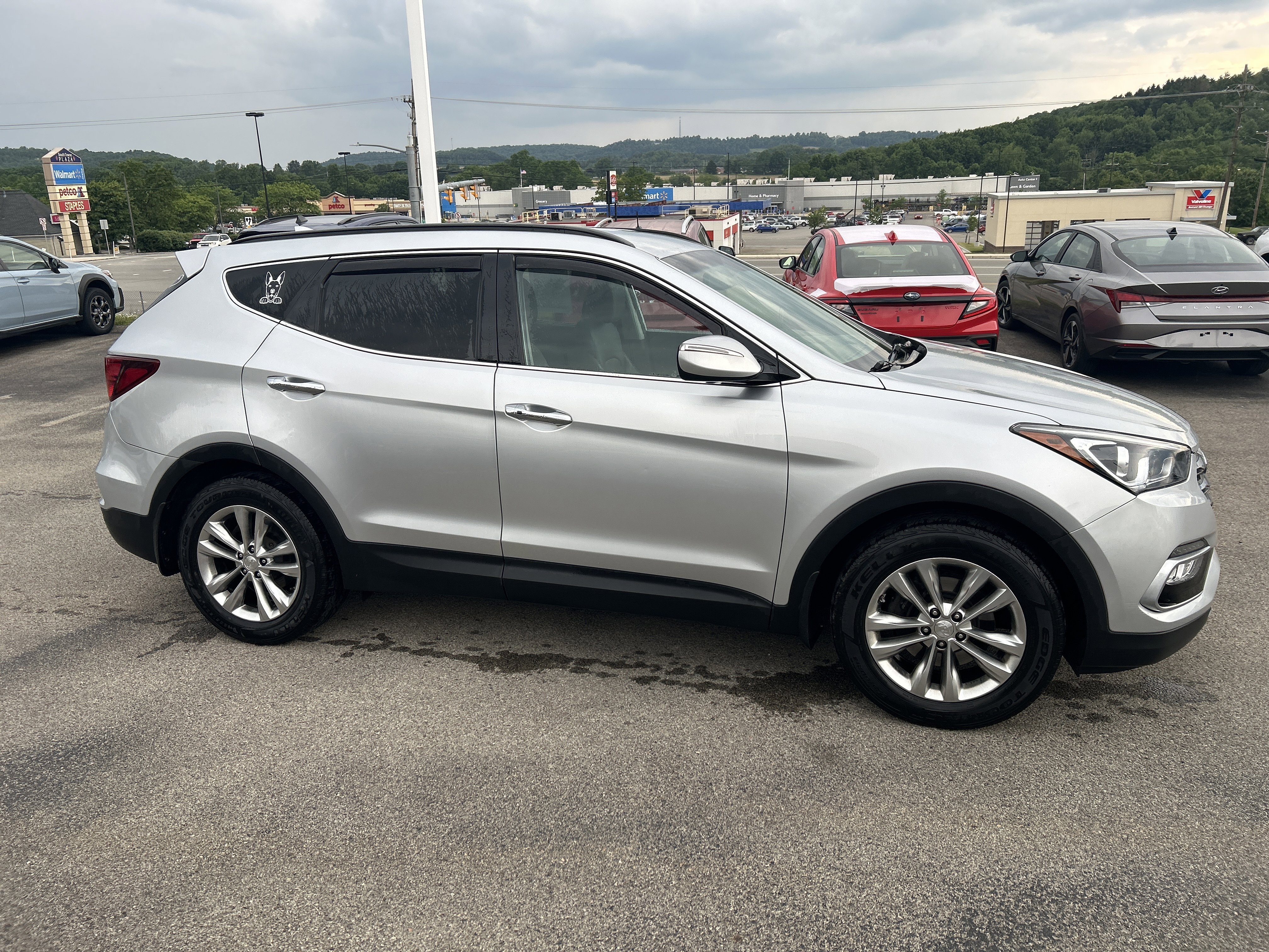 Certified 2018 Hyundai Santa Fe Sport 2.0T with VIN 5XYZUDLA6JG558597 for sale in Indiana, PA