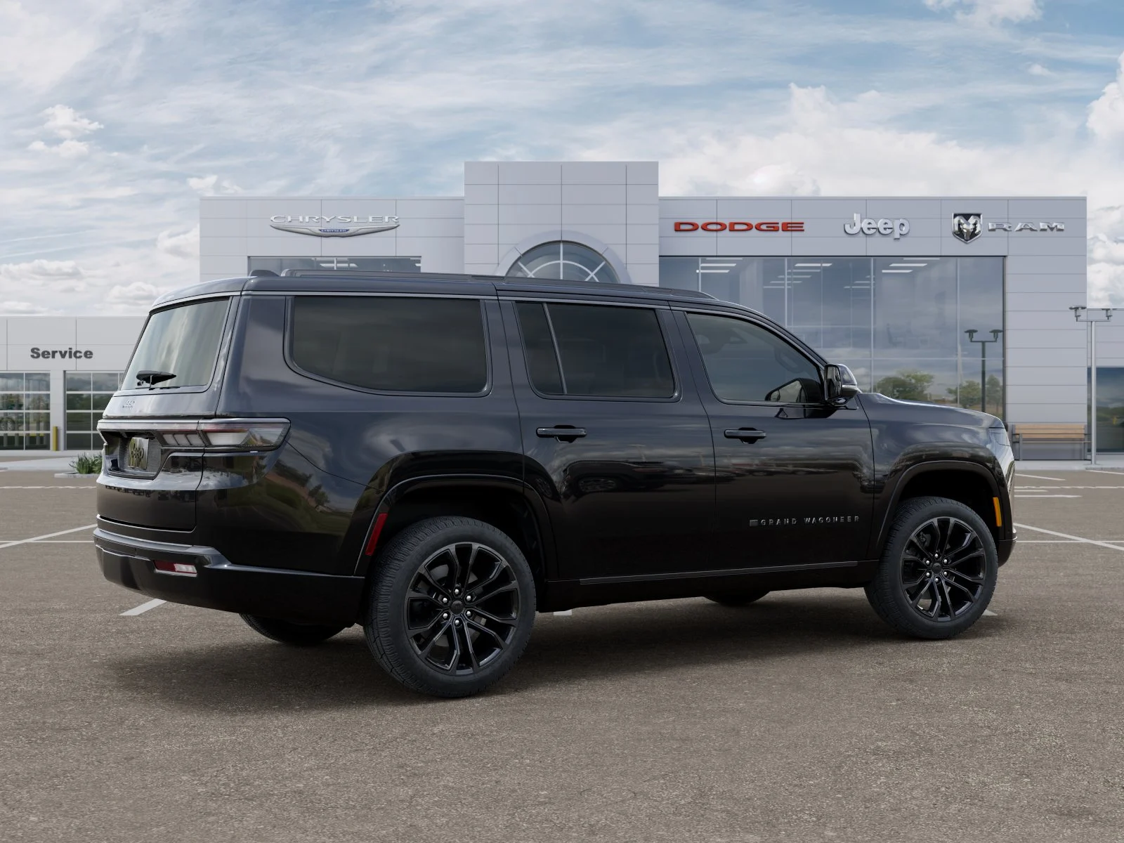 New 2026 High Gloss Black Exterior Paint Jeep Summit Reserve image 4