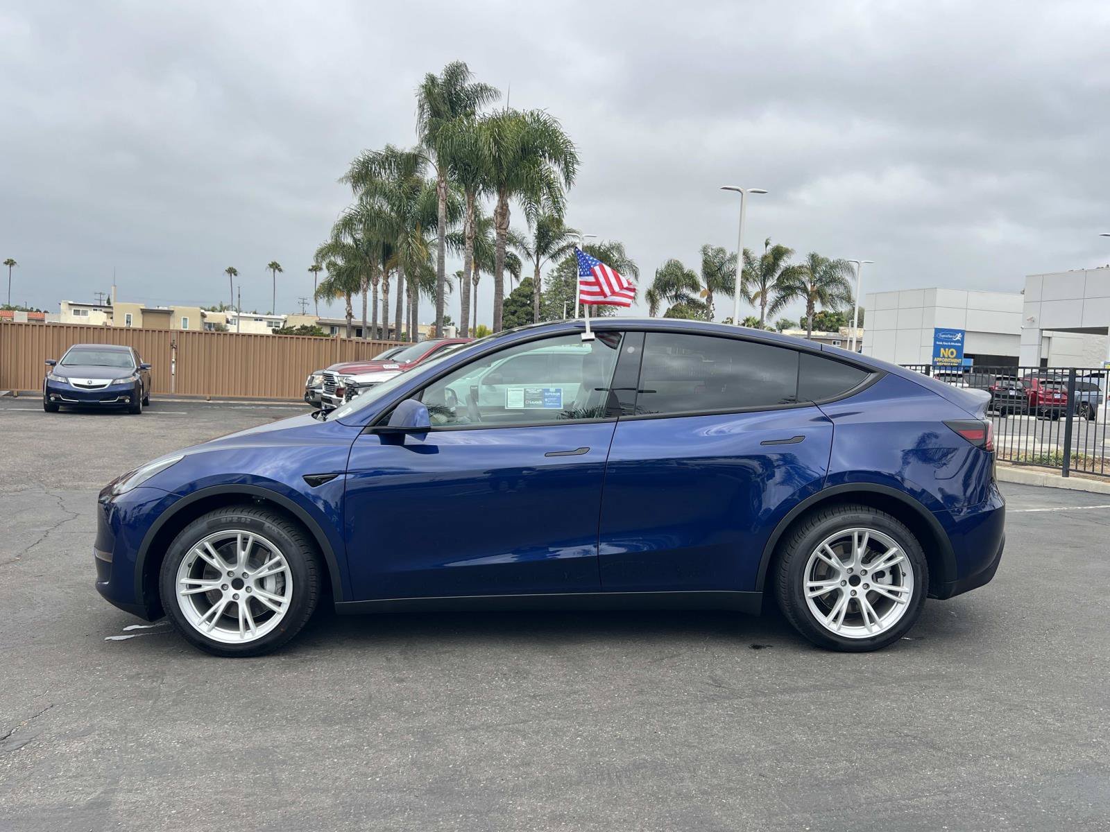 Used 2023 Tesla Model Y Long Range with VIN 7SAYGDEE5PA120446 for sale in Huntington Beach, CA