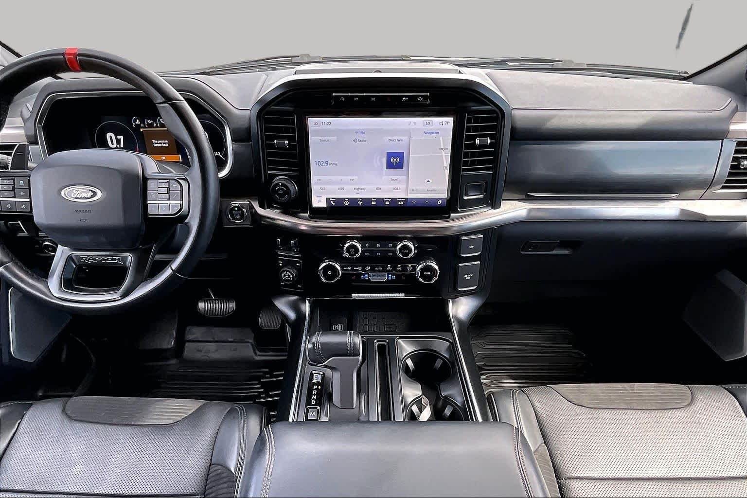 Used 2023 Azure Gray Metallic Tri-Coat Ford Raptor image 15