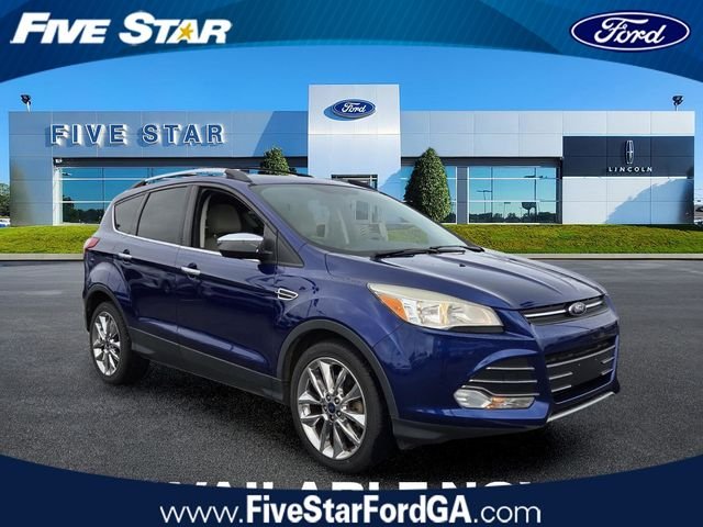Used 2014 Blue Ford SE image 1