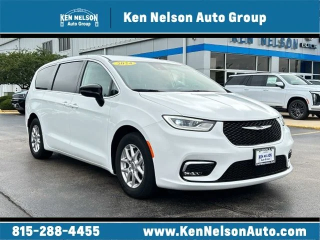 Used 2024 Bright White Clearcoat Chrysler Touring L image 1