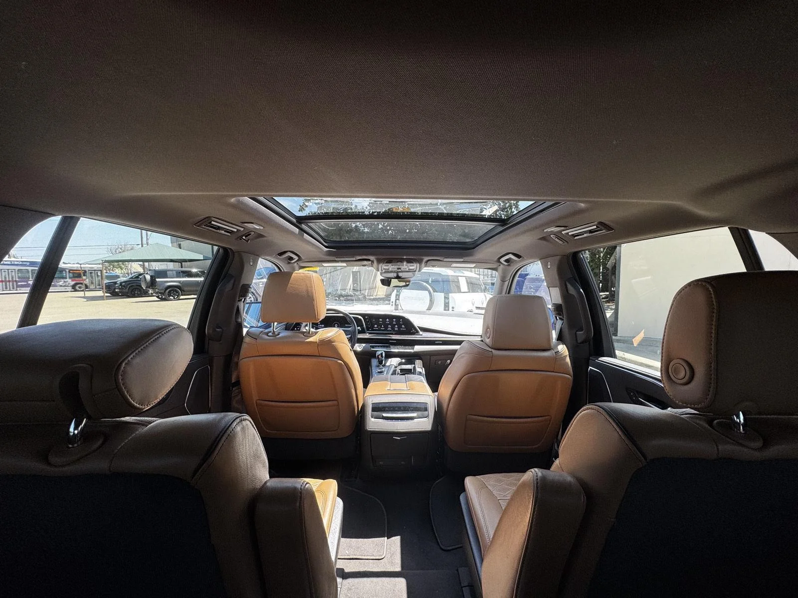 Used 2023 Dark Moon Blue Metallic Cadillac 4WD Premium Luxury image 15